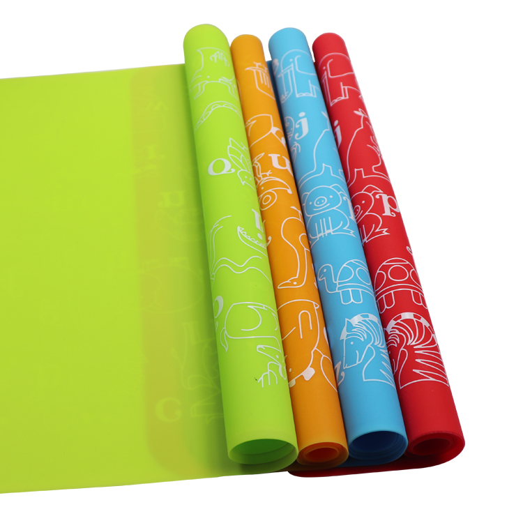 嬰幼兒硅膠墊，硅膠餐墊定制加工