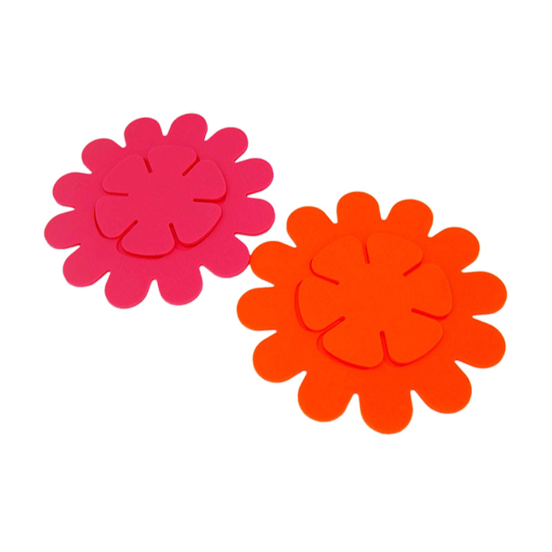 定制硅膠砂鍋墊餐桌墊，廚房pvc軟膠湯鍋隔熱墊廠家